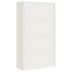 Greatstore fehér acél irattartó szekrény 105x40x180 cm