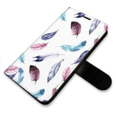 iSaprio Colorful Feathers flip tok Samsung Galaxy A14 / A14 5G