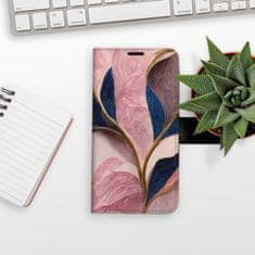 iSaprio Pink Leaves flip tok Xiaomi Redmi Note 12 Pro+ 5G