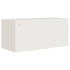Greatstore fehér acél irattartó szekrény 90 x 40 x 40 cm