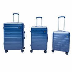 Linder Exclusiv Bőrönd szett SC1002 Kék