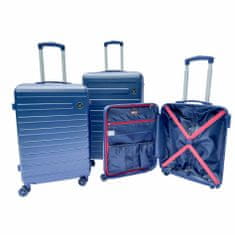 Linder Exclusiv Bőrönd szett SC1002 Kék