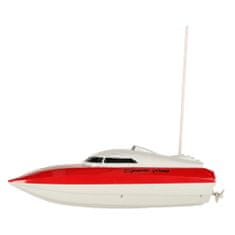 WOWO RC 4CH Mini CP802 távirányítós csónak - piros
