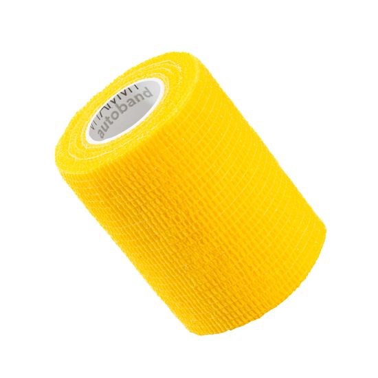 Vitammy Autoband Öntapadó kötszer, sárga, 7,5cmx450cm