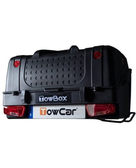TowBox V1 vonóhorgos szállítódoboz, Színes Fekete
