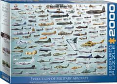 EuroGraphics Katonai repülőgép puzzle 2000 darab