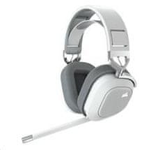 Corsair HS80 RGB vezeték nélküli fejhallgató, fehér - EU