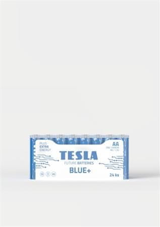 TESLA AA BLUE+ cink szén, 24 db fólia, ND