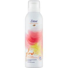 Dove Zuhany- és borotvahab Glow (Shower & Shave Mousse) 200 ml