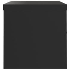 Greatstore fekete acél irattartó szekrény 90x40x40 cm