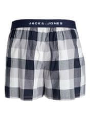 Jack&Jones 2 PACK - férfi alsónadrág JACLUCA 12239042 Navy Blazer (Méret S)
