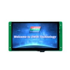 DWIN 7"-os LCD kijelző AVI，FLV，MOV，MP4 HMI DMG80480T070_41W videó lejátszással DMG80480T070_41W