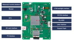 DWIN LCD 5.7" 640*480 kapacitív érintőképernyős HMI DMG64480T057_01W (ipari minőségű)