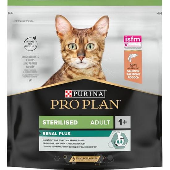 Purina Pro Plan Cat Adult Sterilizált Renal Plus Lazac 400 g