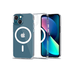 Haffner Apple iPhone 13 Mini szilikon hátlap - Tech-Protect Magmat Magsafe - átlátszó (FN0570)