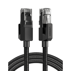 Ugreen NW135 RJ45 fonott hálózati kábel Cat.6 U/ UTP 2m fekete (70680) (UG70680)