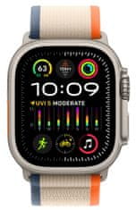 Apple Watch Ultra 2, Trail Loop, Orange/Beige, M/L (MRF23CS/A)