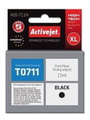 ActiveJet tinta Epson T0711 D78/DX6000/DX6050 fekete, 15 ml AEB-711
