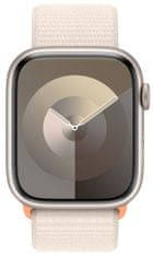 Apple Watch Series 9, mobil, 41mm, Starlight, Starlight Sport Loop (MRHQ3QC/A)