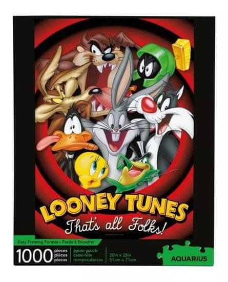 Aquarius Puzzles Looney Tunes Puzzle: Ennyi, barátaim! 1000 darab
