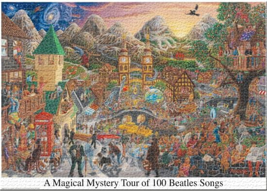 Aquarius Puzzles Puzzle Beatles Magical Mystery Tour 3000 darab
