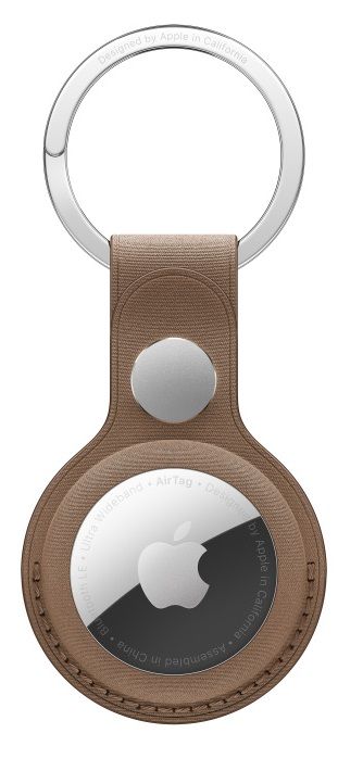 Apple AirTag FineWoven kulcstartó - szürke színű