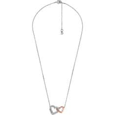 Michael Kors Gyengéd ezüst nyaklánc cirkónium kővel MKC1641AN931