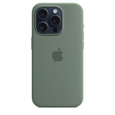 Apple szilikon tok iPhone 15 Pro MagSafe készülékkel - Cypress