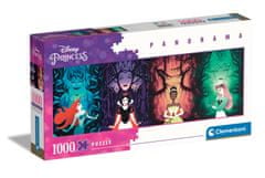 Clementoni Puzzle 1000 darabos panoráma - Disney hercegnők