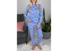 sarcia.eu Stitch és Andzia Disney Girls hosszú ujjú pizsamája, meleg pizsama 5-6 év 116 cm