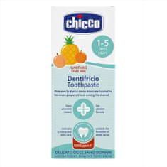 Chicco fogkrém gyümölcskeverék fluoriddal 1-5 éves korig, 50 ml