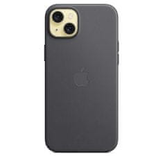 Apple iPhone 15 Plus FineWoven tok MagSafe-vel - Fekete