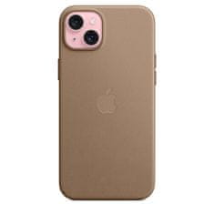 Apple iPhone 15 Plus FineWoven tok MagSafe-rel - Taupe színben