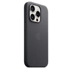 Apple iPhone 15 Pro FineWoven tok MagSafe-vel - Fekete