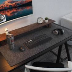 Northix Asztali szőnyeg - 80 x 40 cm - sötétszürke 