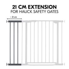 Hauck Safety Gate Extension 21 cm, Dark Grey​