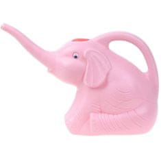 Northix Elefánt alakú öntözőkanna - rózsaszín 