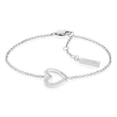 Calvin Klein Gyengéd acél karkötő szívvel Minimalist Hearts 35000387