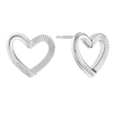 Calvin Klein Bájos acél fülbevaló Szívek Minimalist Hearts 35000390