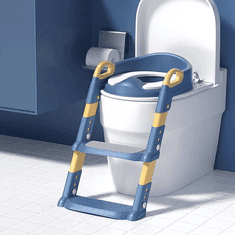 Sofistar Gyermek WC-felszerelés lépcsővel, kék
