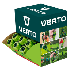 Verto 15G742-30 30db tömlőtoldó csatlakozó 1/2", kínálódobozban (Verto15G742-30)
