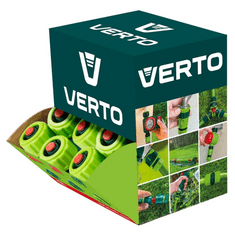 Verto 15G723-30 30db tömlő gyorscsatlakozó vízstoppos 3/4", kínálódobozban (Verto15G723-30)