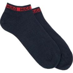 Hugo Boss 2 PACK - férfi zokni HUGO 50477874-401 (Méret 39-42)