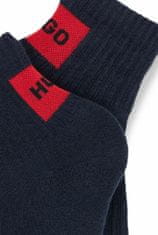 Hugo Boss 2 PACK - férfi zokni HUGO 50491223-401 (Méret 39-42)
