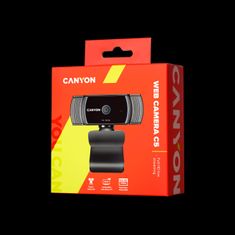 Canyon Webkamera C5 - FHD 1920x1080@30fps,2MPx,USB2.0