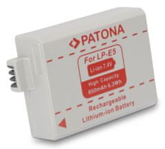 PATONA akkumulátor a Canon LP-E5 850mAh készülékhez