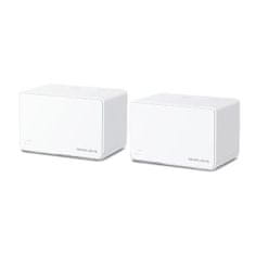 Mercusys WiFi router TP-Link Halo H80X(2-pack) WiFi 6, 3x GLAN, 2.4/5GHz, AX3000, AX3000