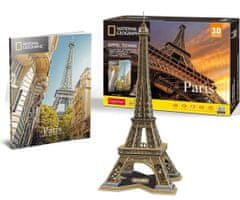 CubicFun 3D puzzle National Geographic: Eiffel-torony 80 darab