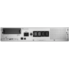 APC Smart-UPS szünetmentes tápegység (UPS) Vonal interaktív 0,75 kVA 500 W 4 AC kimenet(ek) (SMT750RMI2U)