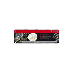Stabilo "Pen 68 metallic" rostirón készlet 1,4 mm 6 különböző szín fém doboz (6806/8-32) (S6806/8-32)
